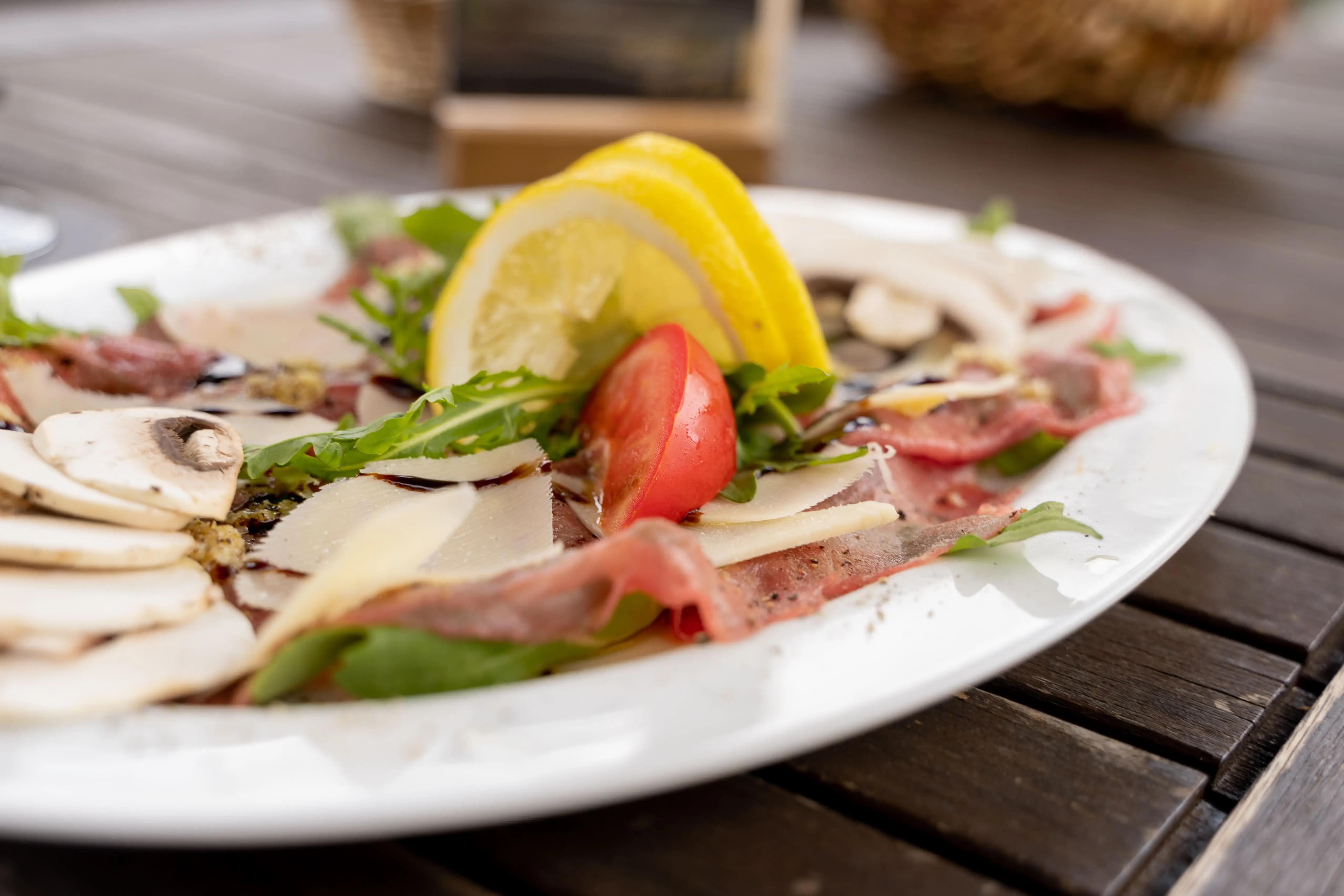Carpaccio vom Rinderfilet